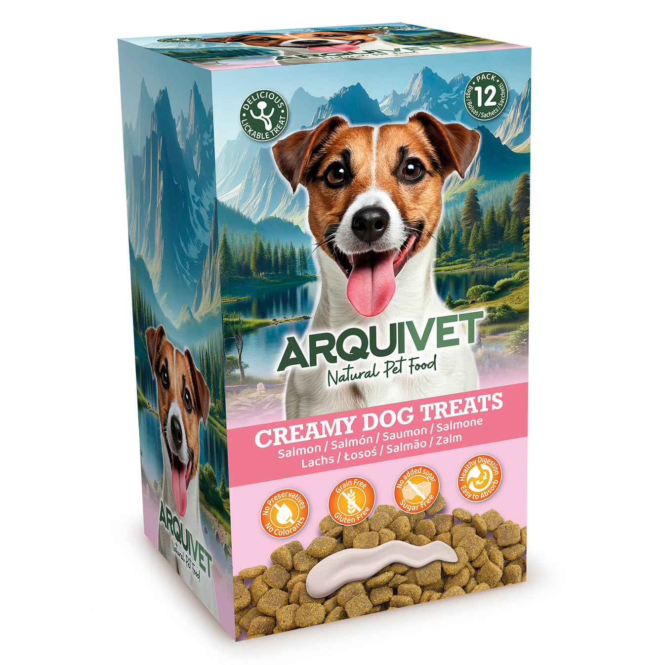 Snack crémeux au saumon - Creamy Dog Treats
