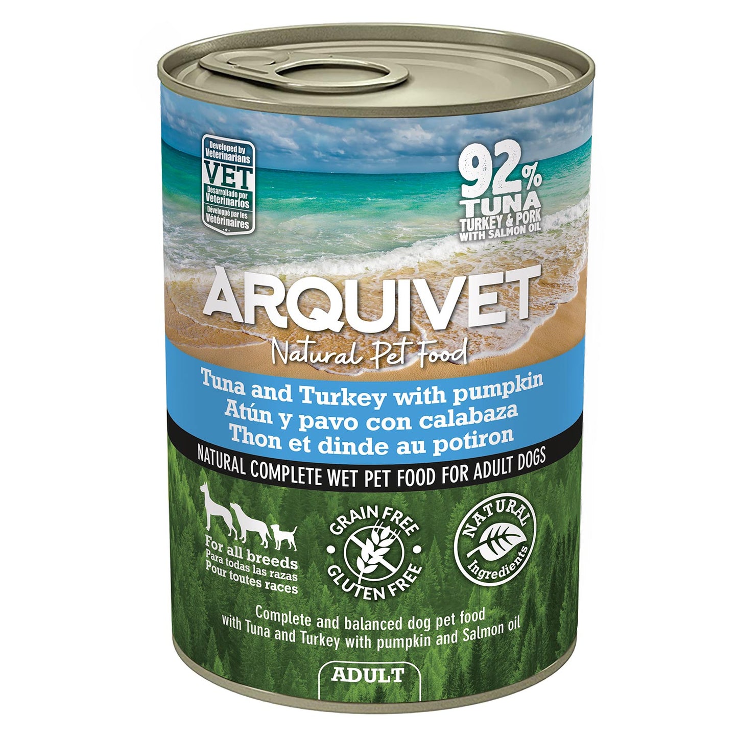 Paté de Atún y Pavo con calabaza