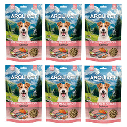 Semi-moist salmon snacks - Fresh Meat Snacks