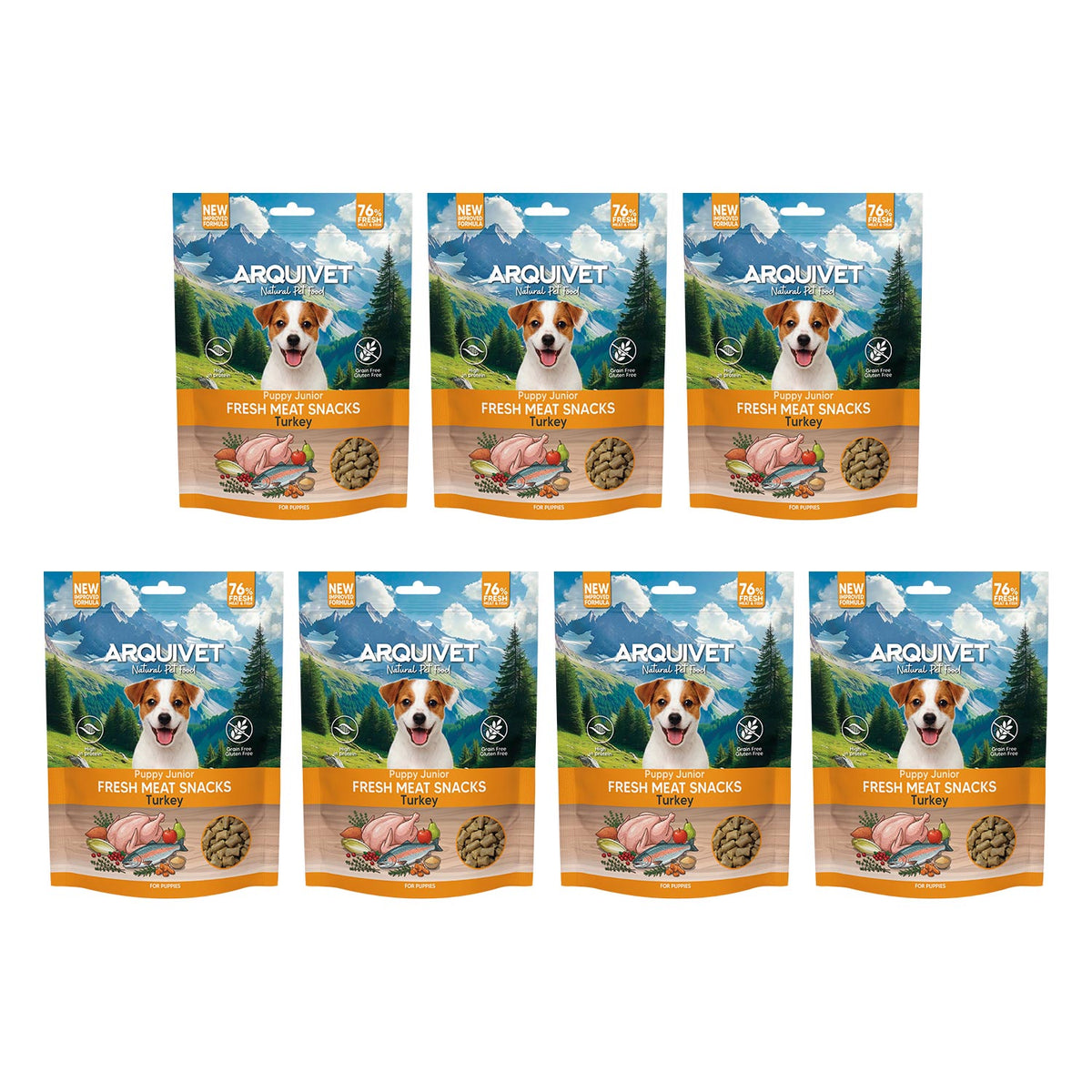 Friandises semi-humides au poulet - pour chiots - Fresh Meat Snacks