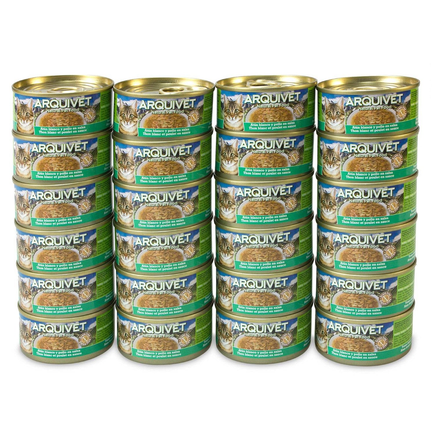 Atún Blanco en salsa con Pollo - Arquivet