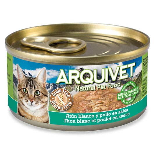 Atún Blanco en salsa con Pollo - Arquivet