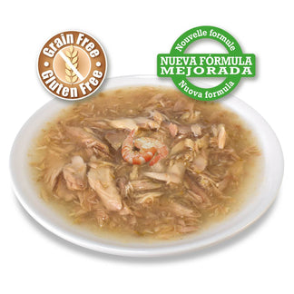 Atún Blanco en salsa con Gambas - Arquivet