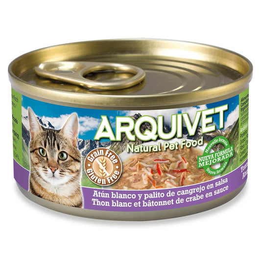 Atún Blanco en salsa con Palito de Cangrejo - Arquivet