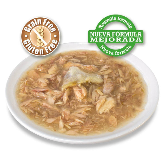 Atún Blanco en salsa con Pargo 80gr. - Arquivet