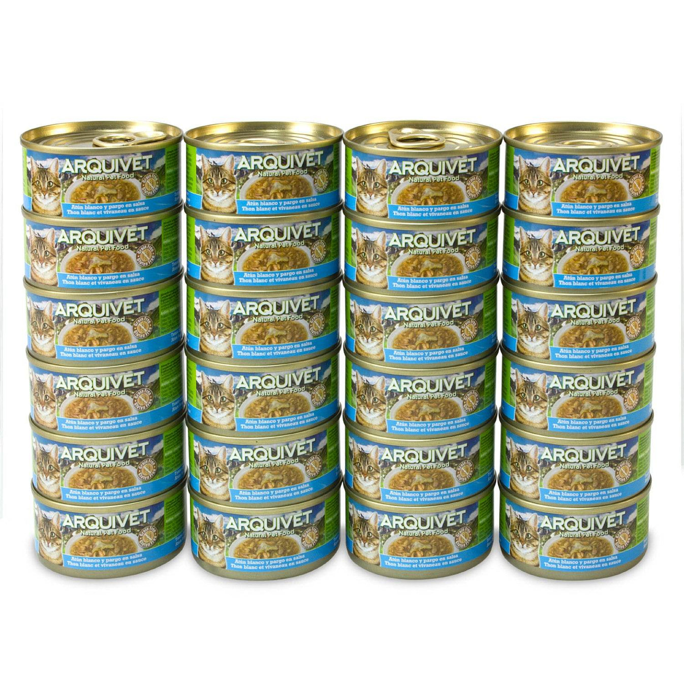 Atún Blanco en salsa con Pargo 80gr. - Arquivet