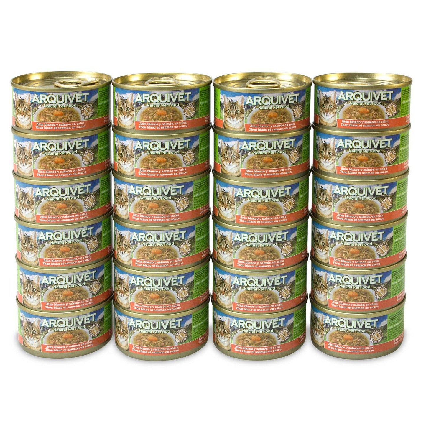 Atún Blanco en salsa con Salmón - Arquivet