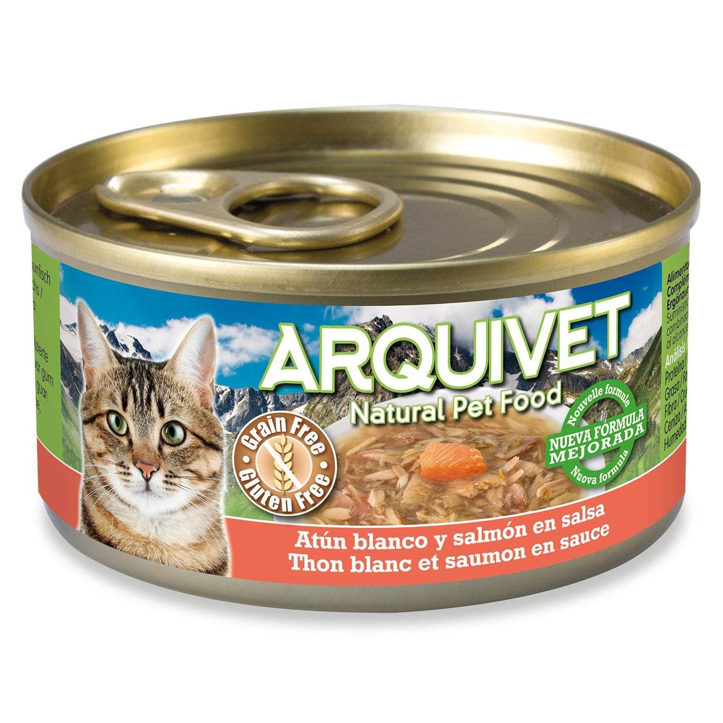 Atún Blanco en salsa con Salmón - Arquivet