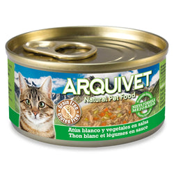 Atún Blanco en salsa con Verduras - Arquivet