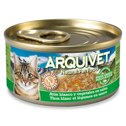Atún Blanco en salsa con Verduras - Arquivet