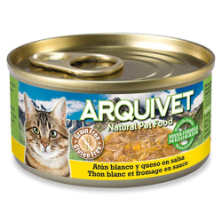 Atún Blanco en salsa con Queso - Arquivet