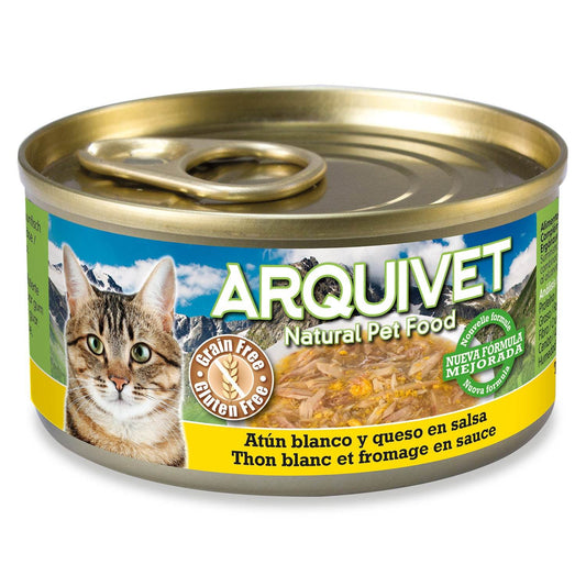 Atún Blanco en salsa con Queso - Arquivet
