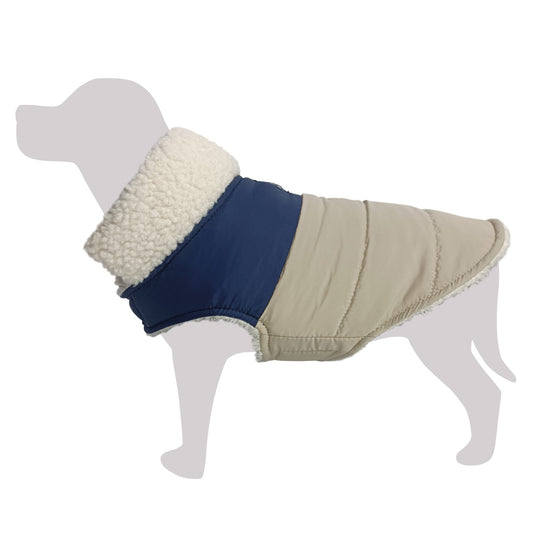 Abrigo con cuello de peluche "Kilimanjaro"