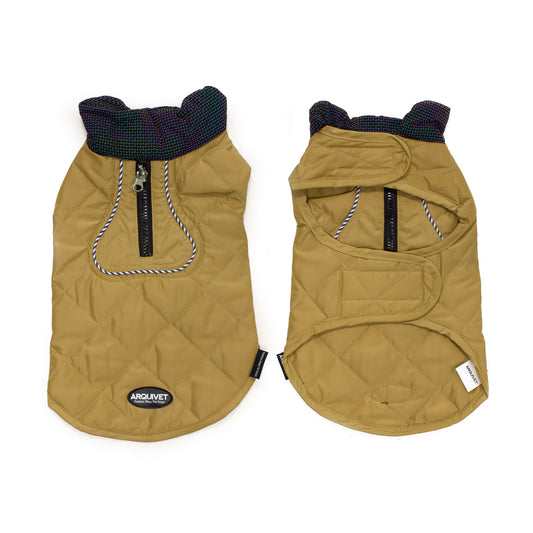 Chaleto acolchado beige "Aconcagua"