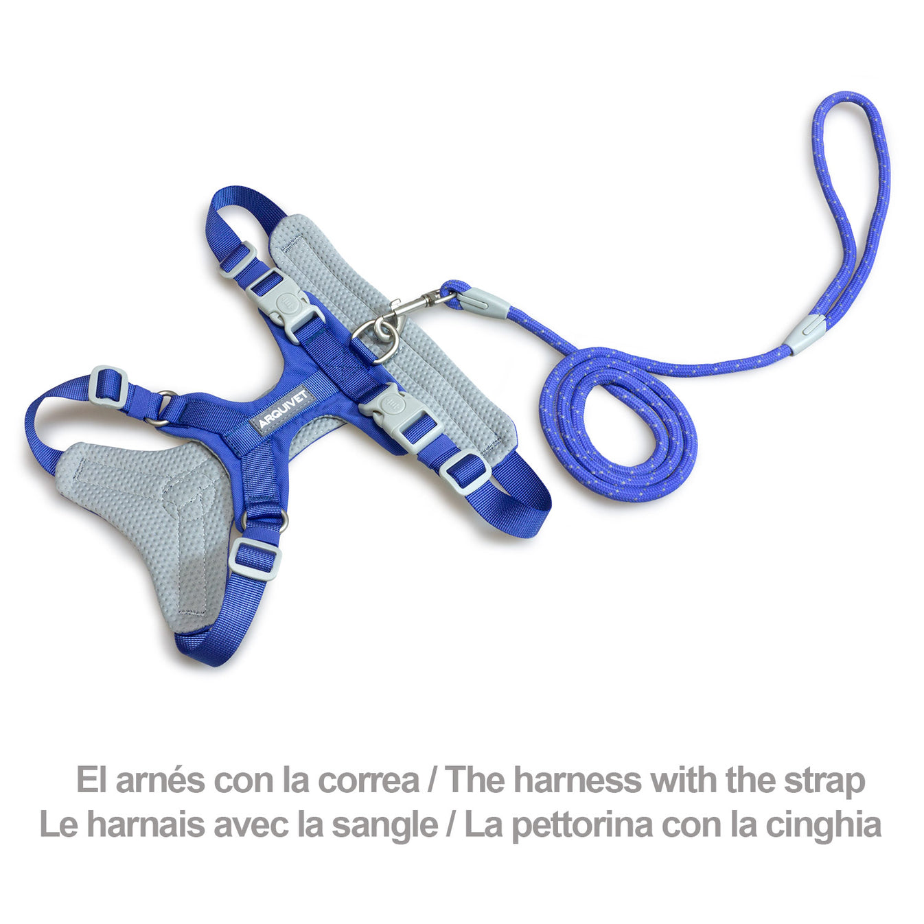 Arnés ligero "Roma" - Azul oscuro