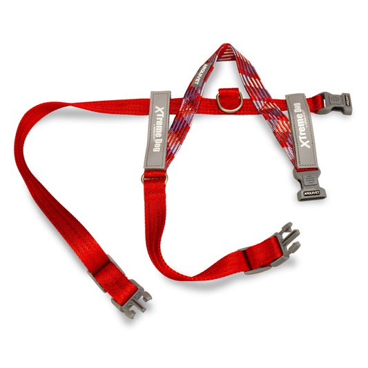 Arnés Xtreme Dog "Piemonte" - Rojo