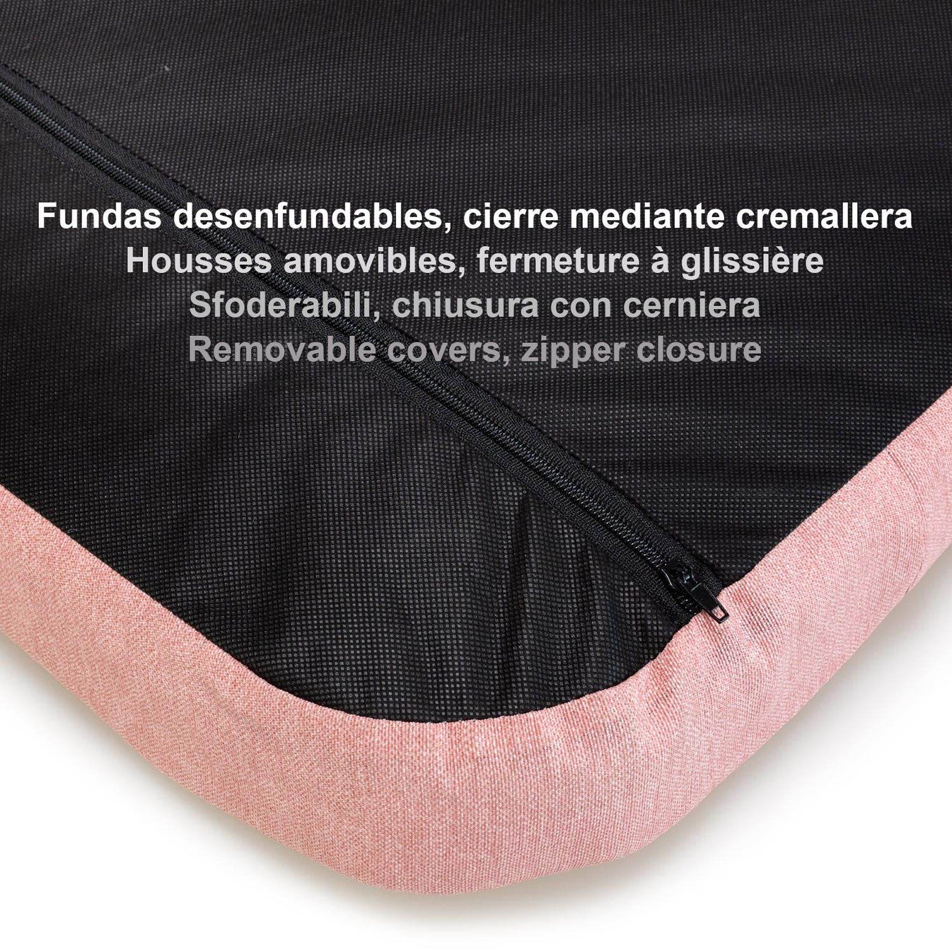 Colchoneta color liso con huella 105 x 70 x 9 cm - Arquivet