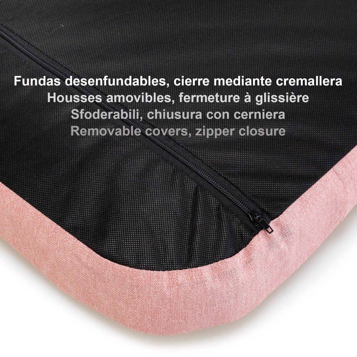 Colchoneta color liso con huella 105 x 70 x 9 cm - Arquivet