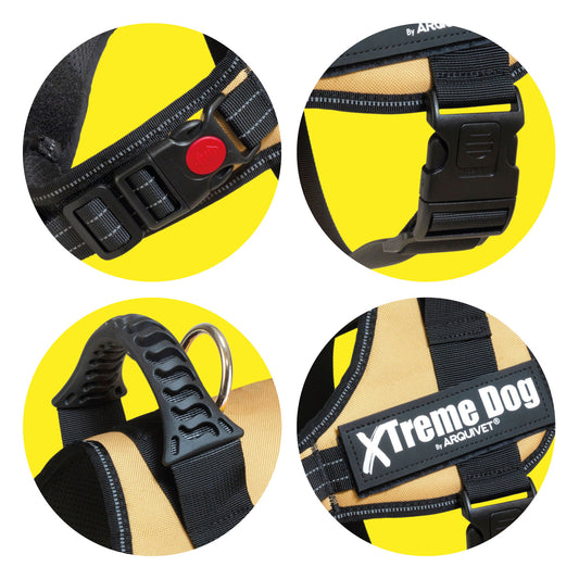 Arnés Xtreme Dog - Caramelo