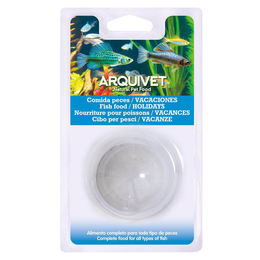 Comida peces vacaciones 25gr / caja 24 uds - Arquivet