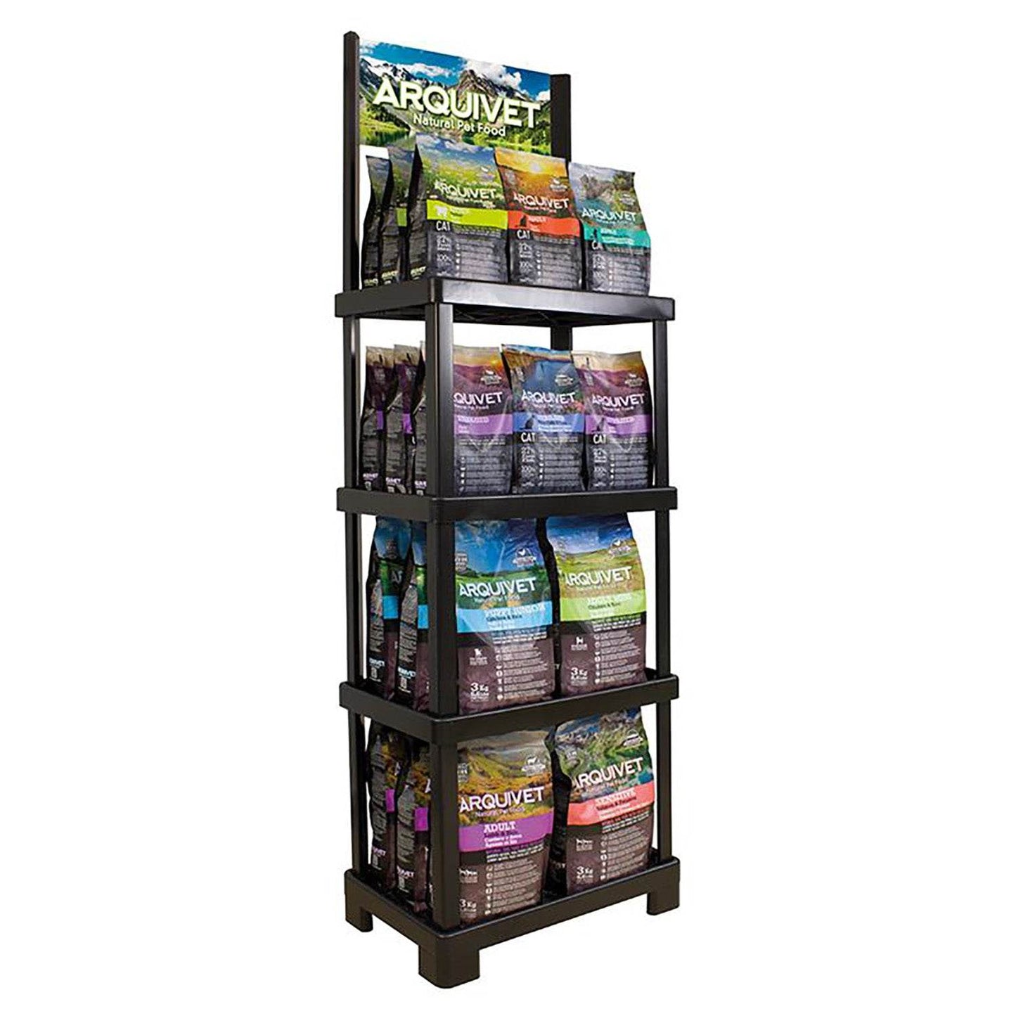 Pet Food plastic display - Arquivet