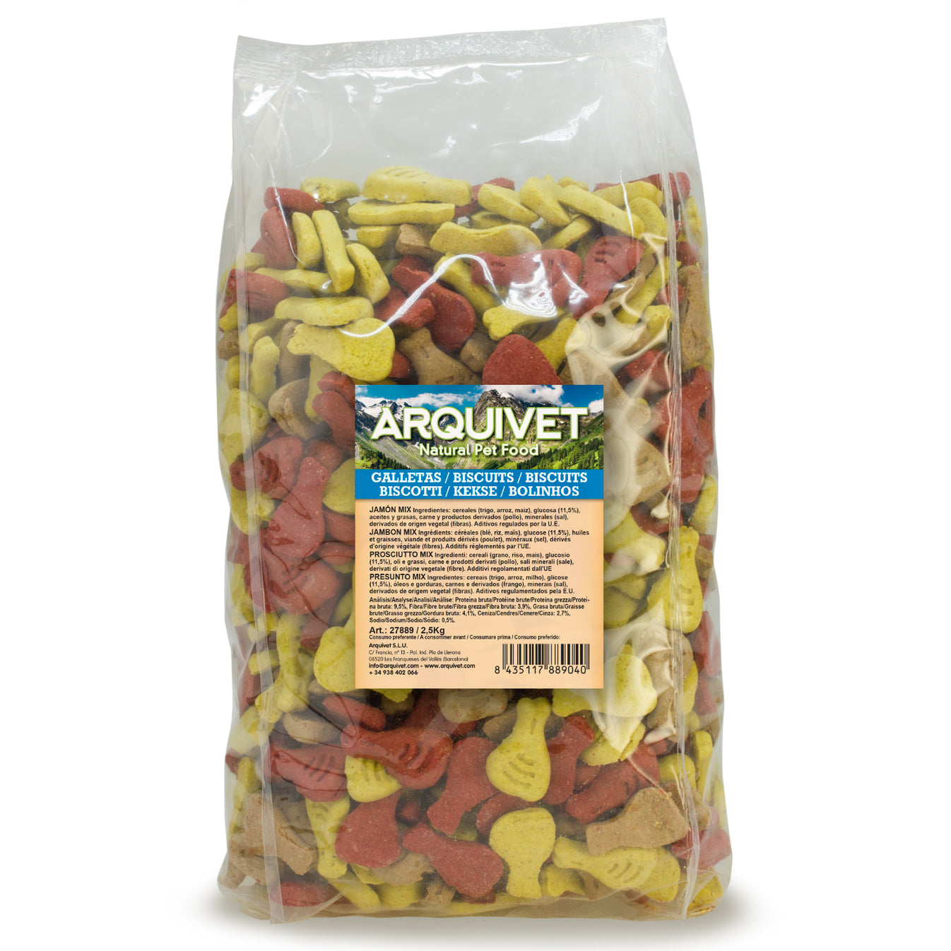 Galletas "Jamón Mix"