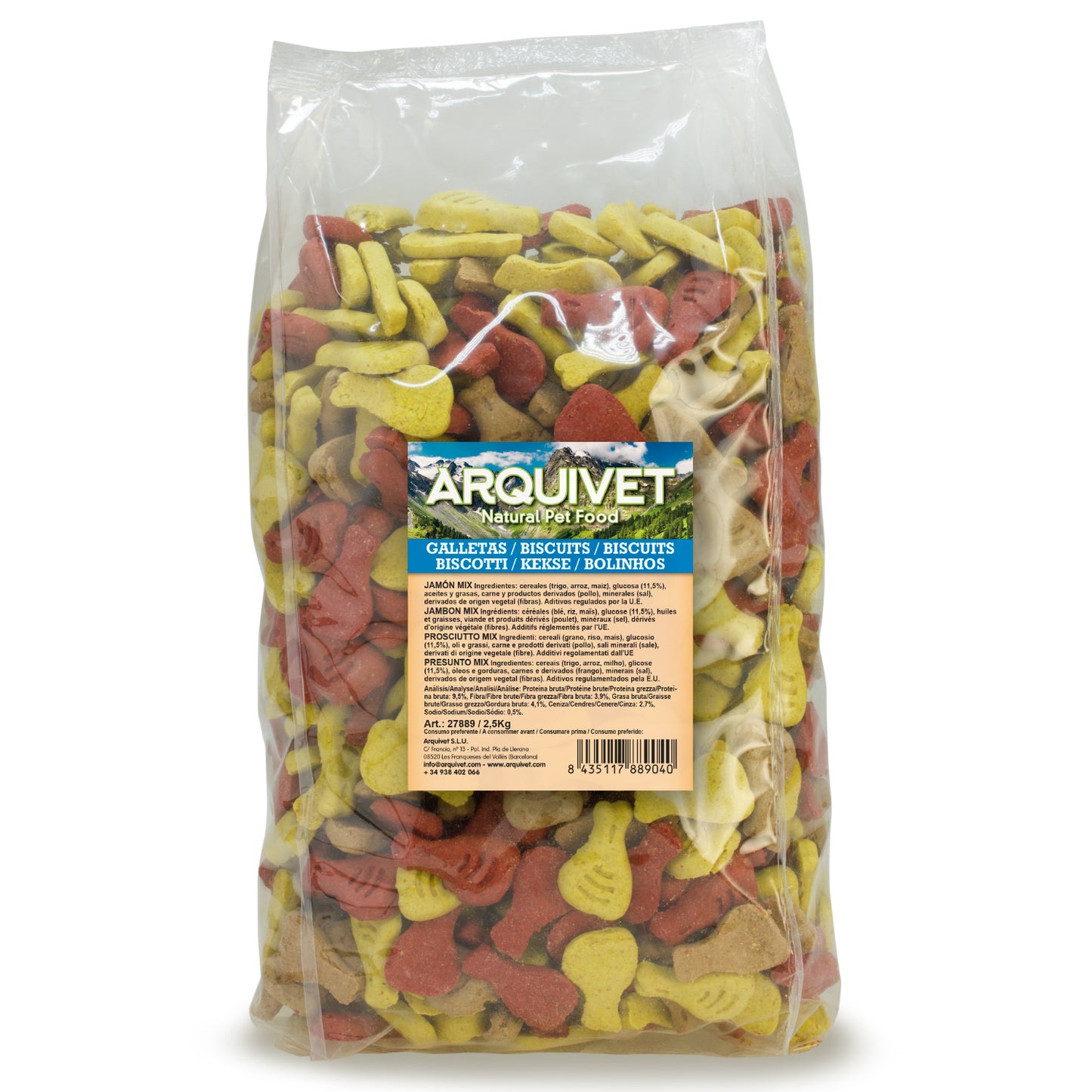 Galletas "Jamón Mix"