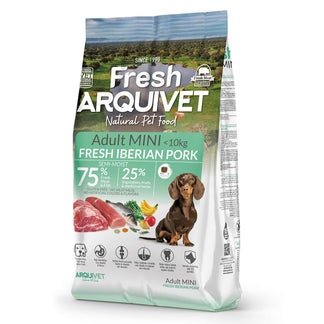 Fresh-Pienso semihúmedo de Cerdo Ibérico para perros de raza pequeña - Arquivet