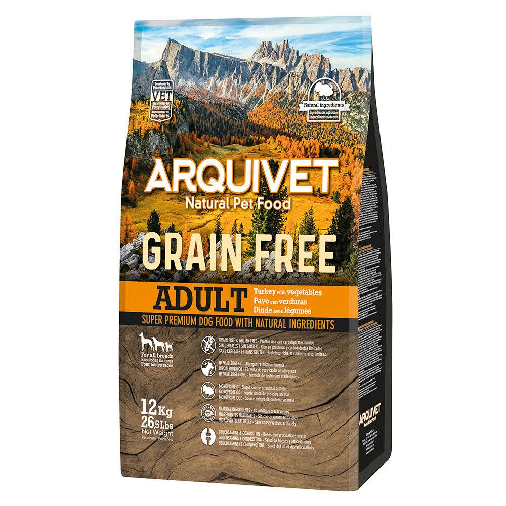Grain Free - Pienso de Pavo con Verduras - Arquivet