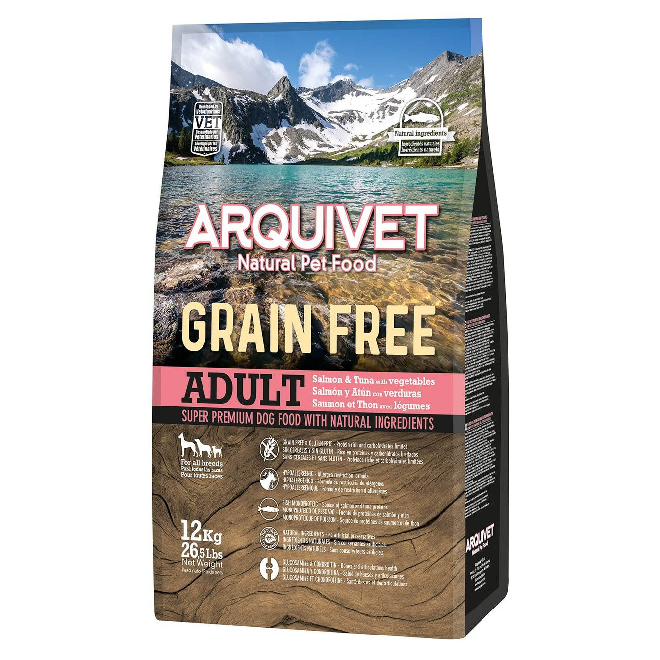 Grain Free - Pienso de Salmón con Atún y Verduras - Arquivet