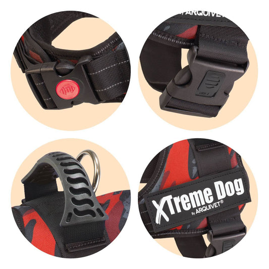 Arnés Xtreme Dog de camuflaje - Arquivet