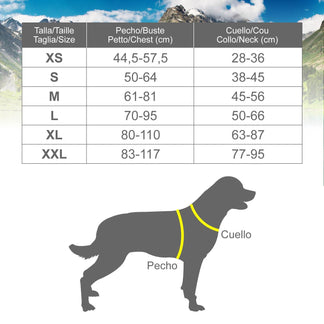 Arnés Xtreme Dog de camuflaje - Arquivet