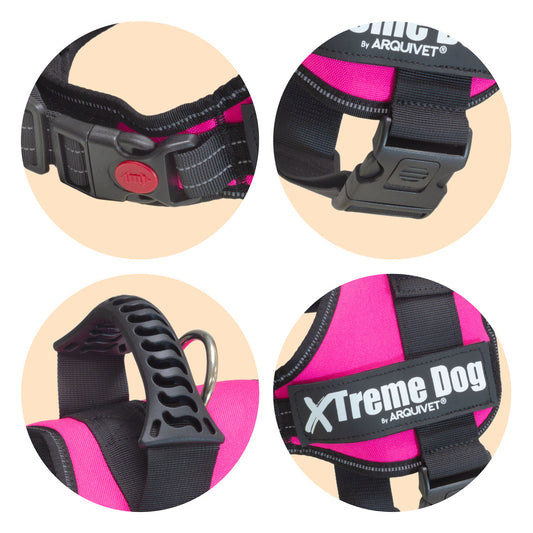 Arnés Xtreme Dog - Rosa