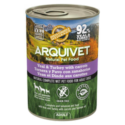 Paté 400g ADULT Pavo y Ternera - Arquivet