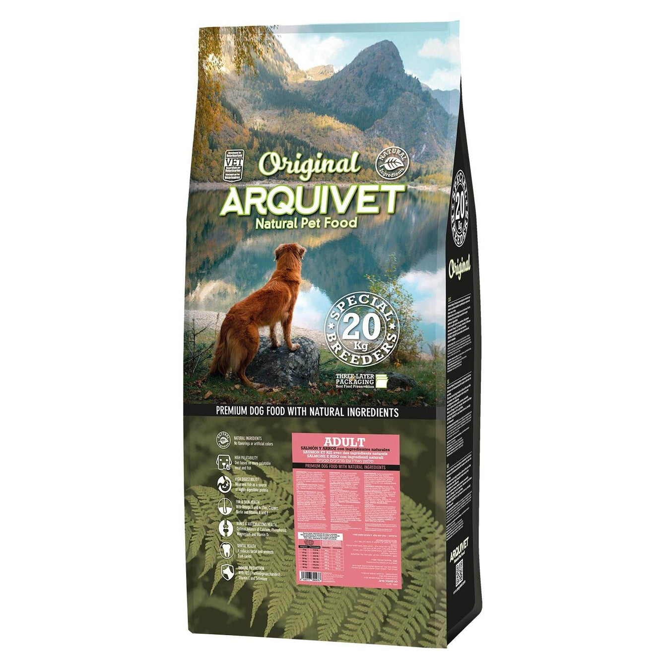 Original - Pienso de Salmón y Arroz - Arquivet