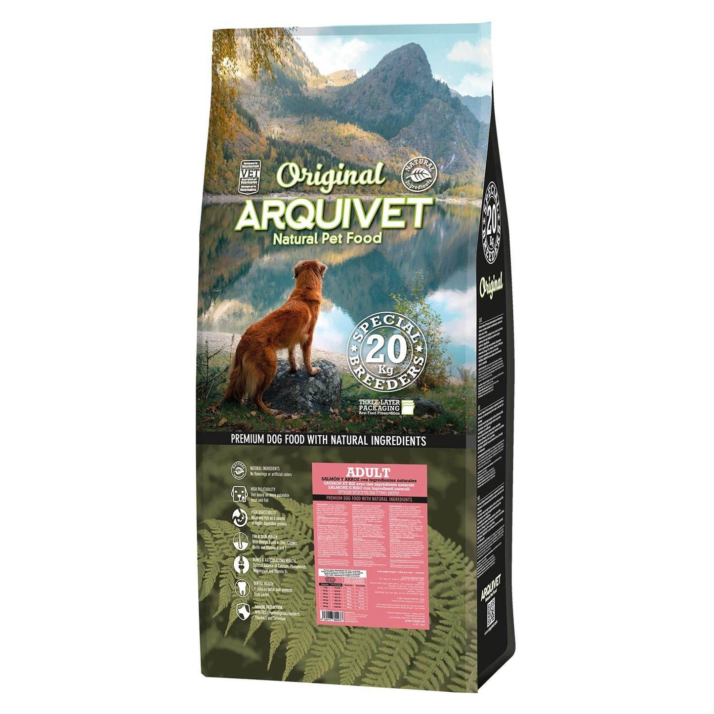 Original - Pienso de Salmón y Arroz - Arquivet