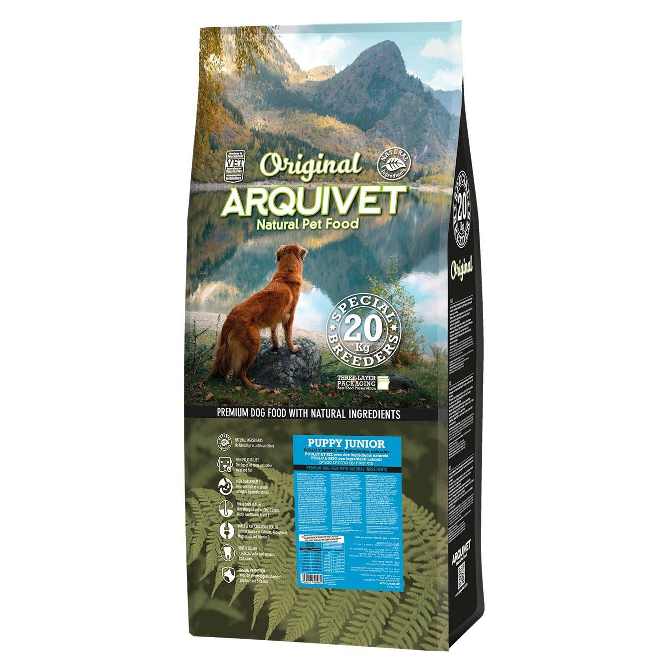 Original - Pienso de Pollo y Arroz para cachorros y junior - Arquivet