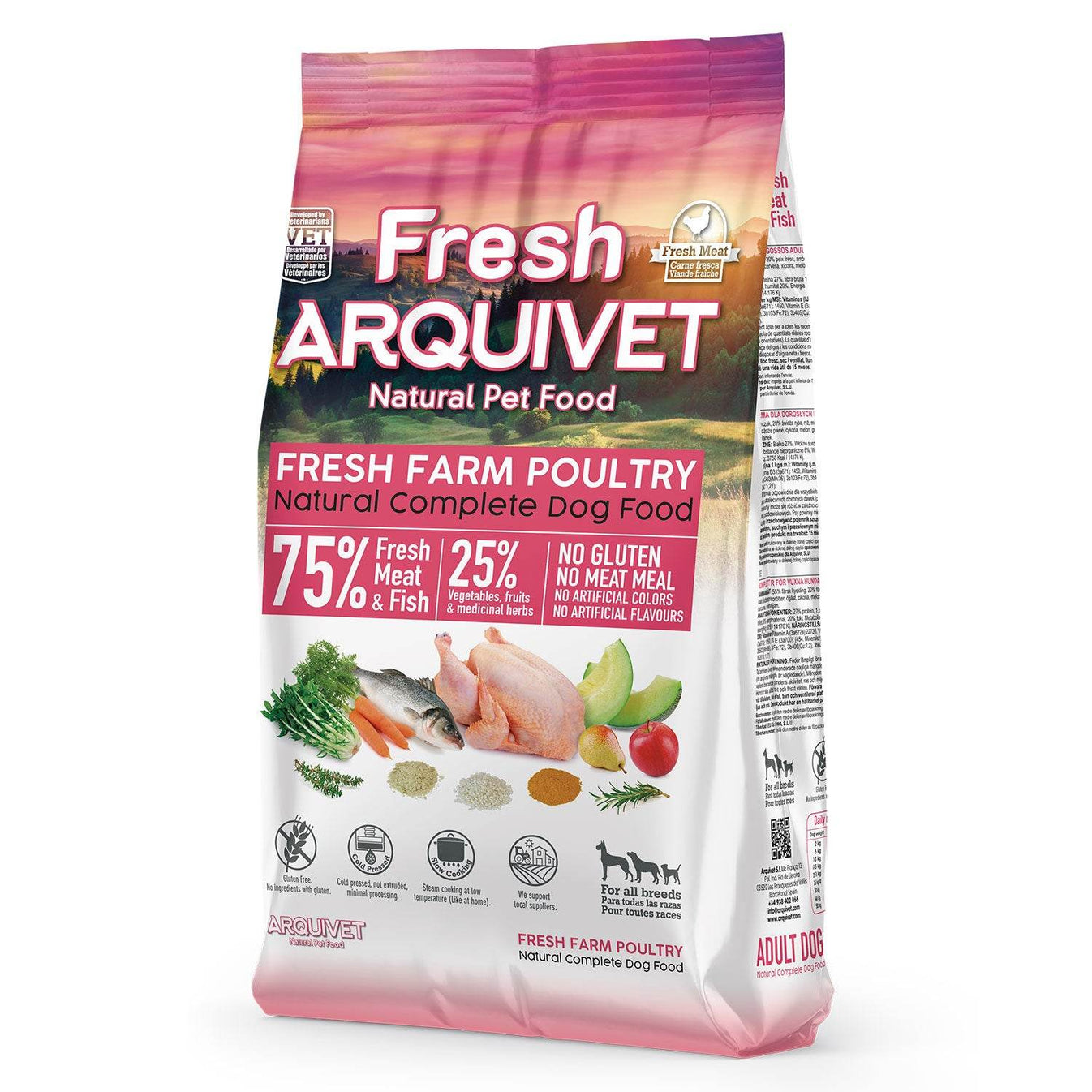 Fresh-Pienso semihúmedo de Pollo de corral - Arquivet