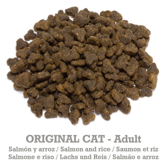 Original - Pienso de salmón y arroz para gatos adultos - Arquivet