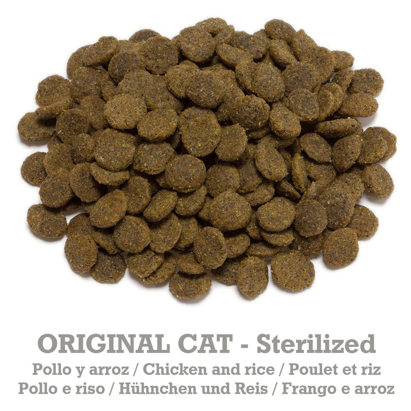 Original - Pienso de pollo y arroz para gatos esterilizados - Arquivet