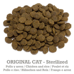 Original - Pienso de pollo y arroz para gatos esterilizados - Arquivet