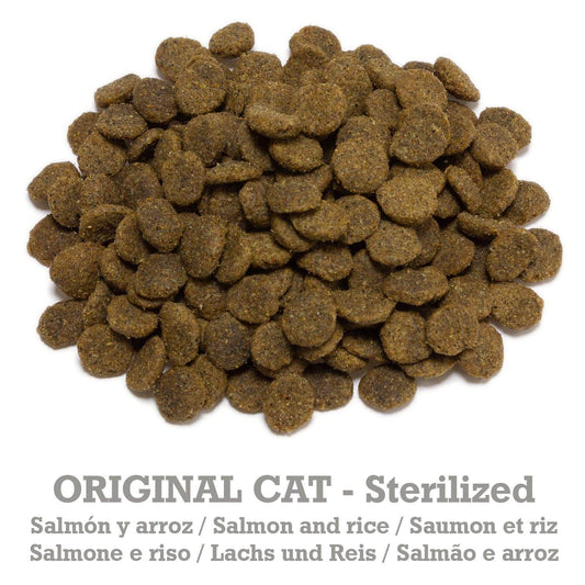 Original - Pienso de salmón y arroz para gatos esterilizados - Arquivet