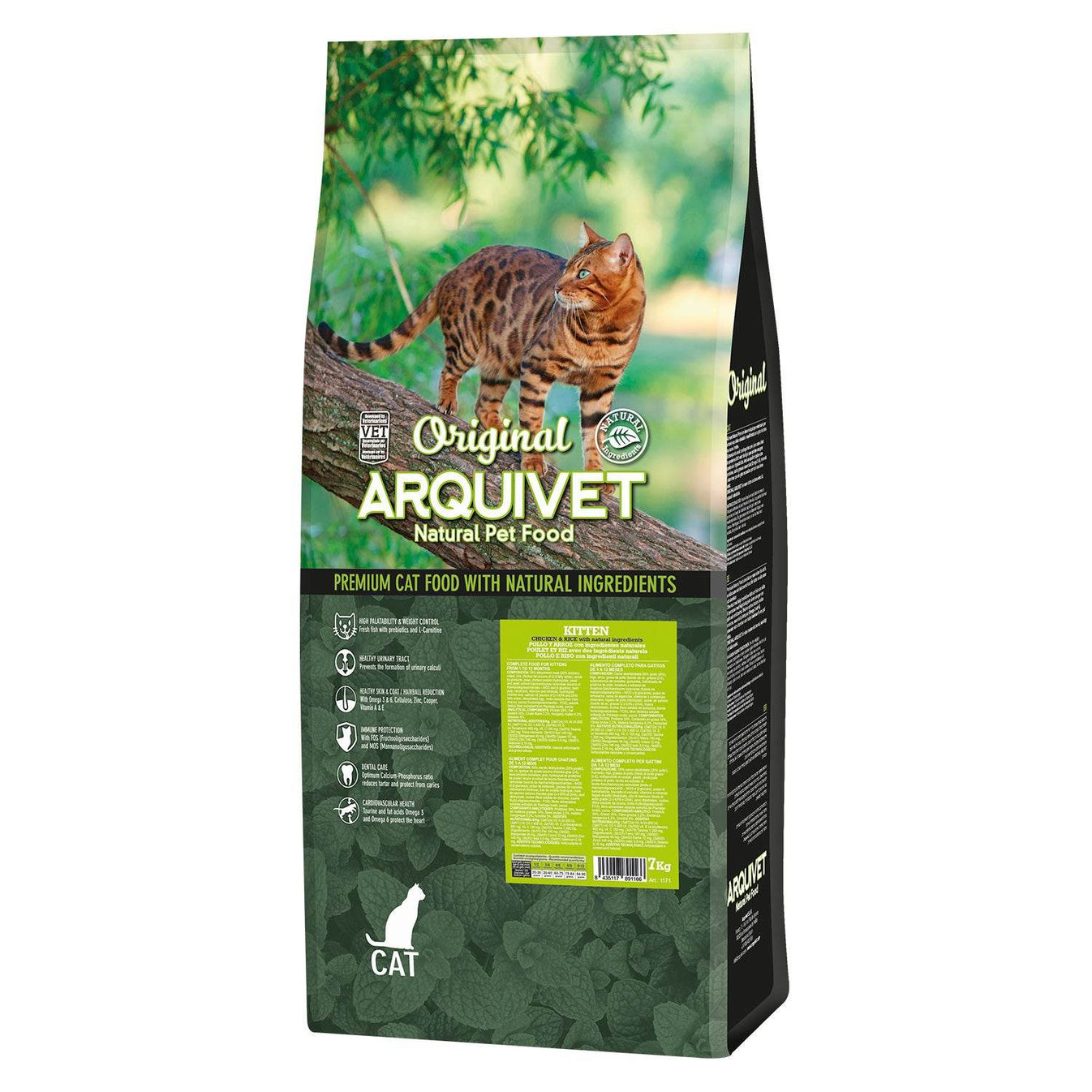 Original - Pienso de pollo y arroz para gatitos - Arquivet