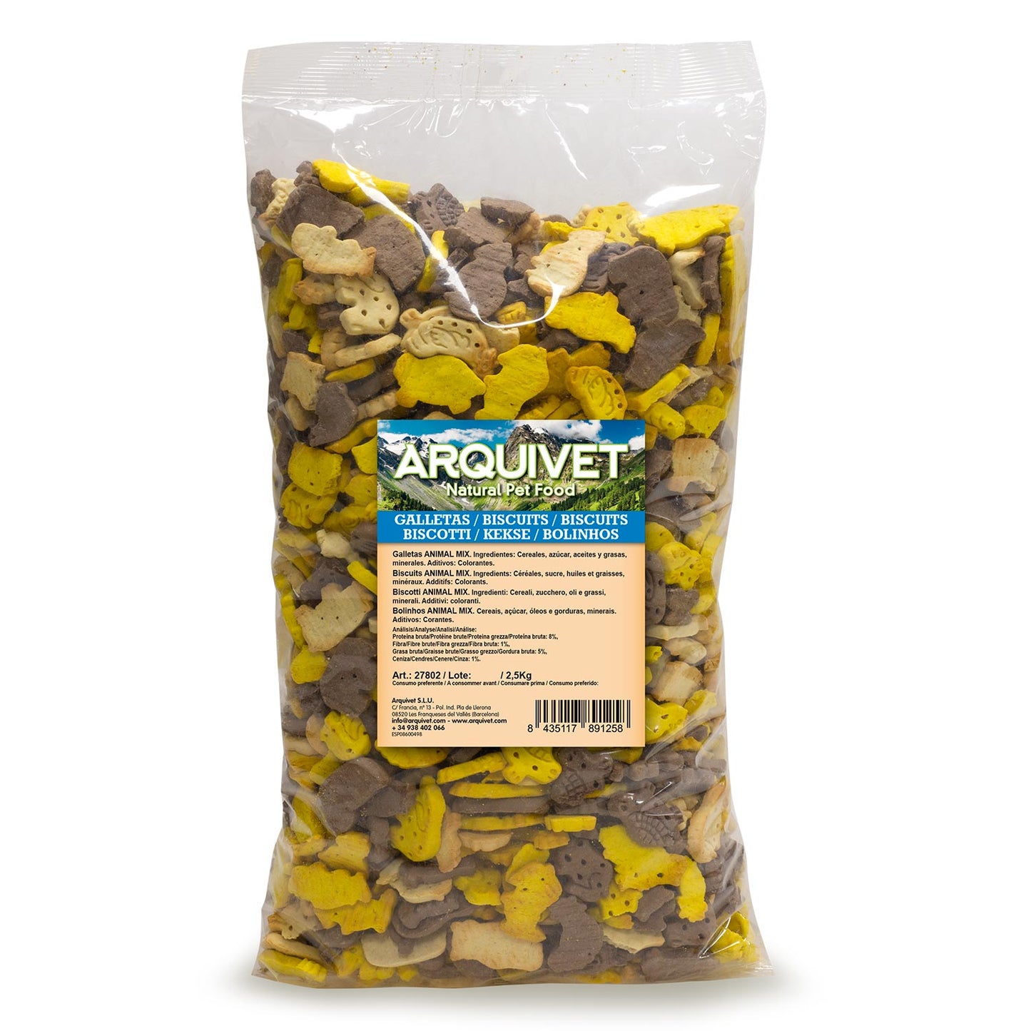 Galletas "Animal Mix"