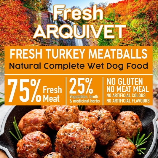 Fresh - Albóndigas de pavo 400 gr - Arquivet