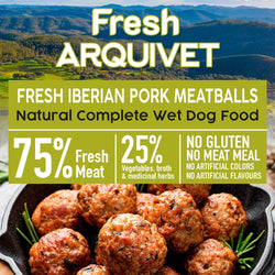 Fresh - Albóndigas de cerdo ibérico 400 gr - Arquivet