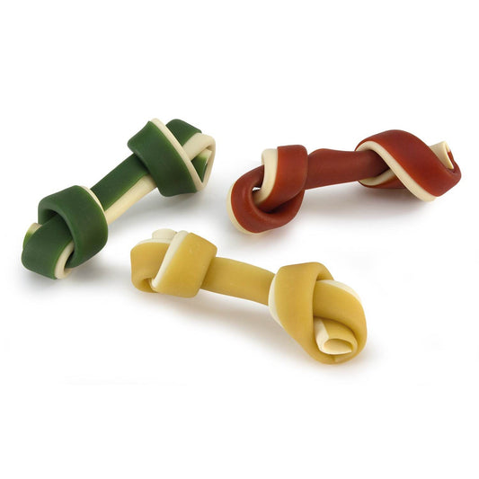 DENTAL TREATS Knotted Bone 10cm/45g (Expo 50 un.) - Arquivet