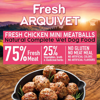 Fresh - Mini albóndigas de pollo - 200 gr - Arquivet