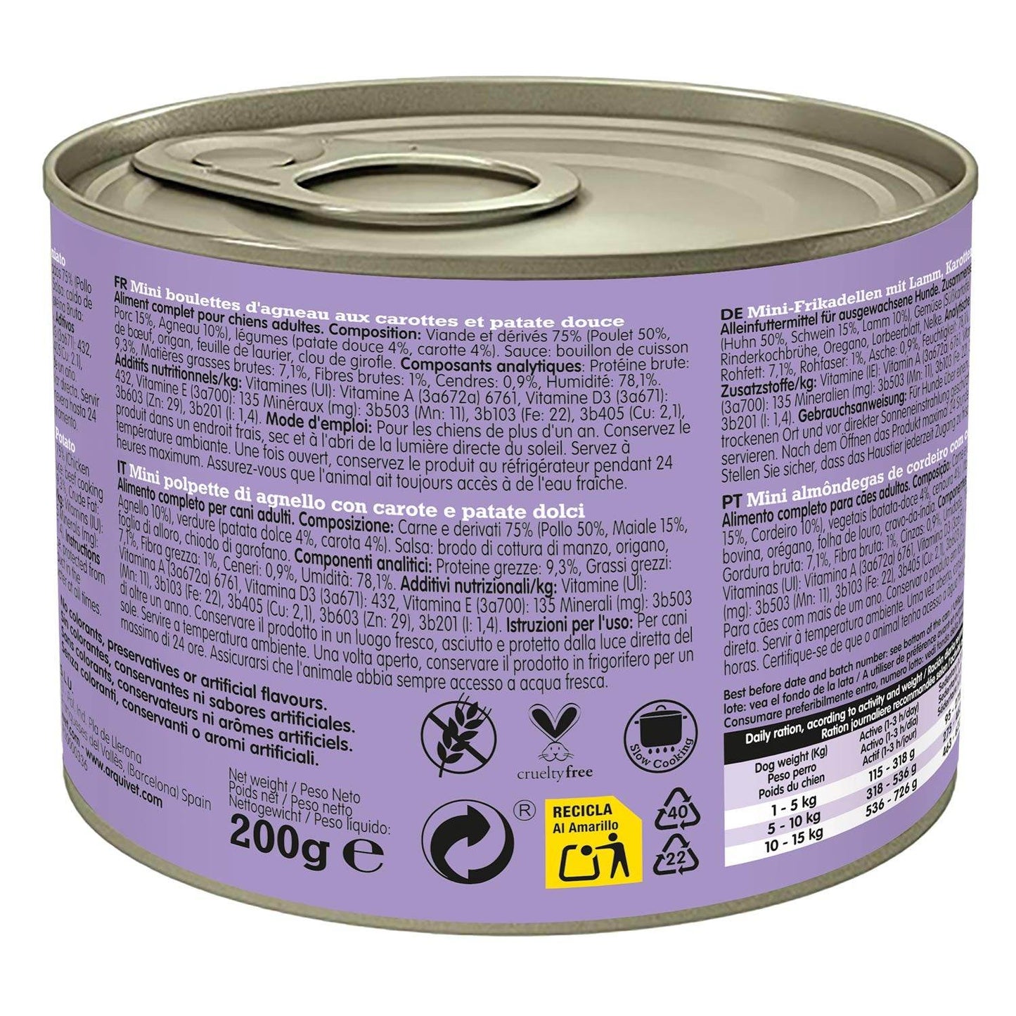 Fresh Mini albóndigas de cordero - 200 gr - Arquivet