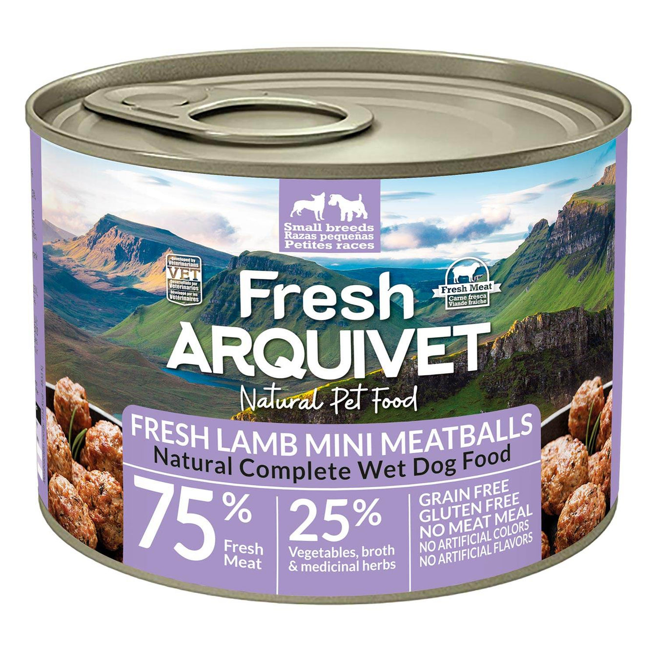 Fresh Mini albóndigas de cordero - 200 gr - Arquivet